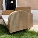 Rattan/wicker bench