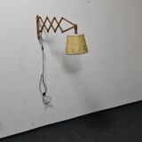 Vintage scissor lamp