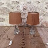 Lampes de chevets en verre