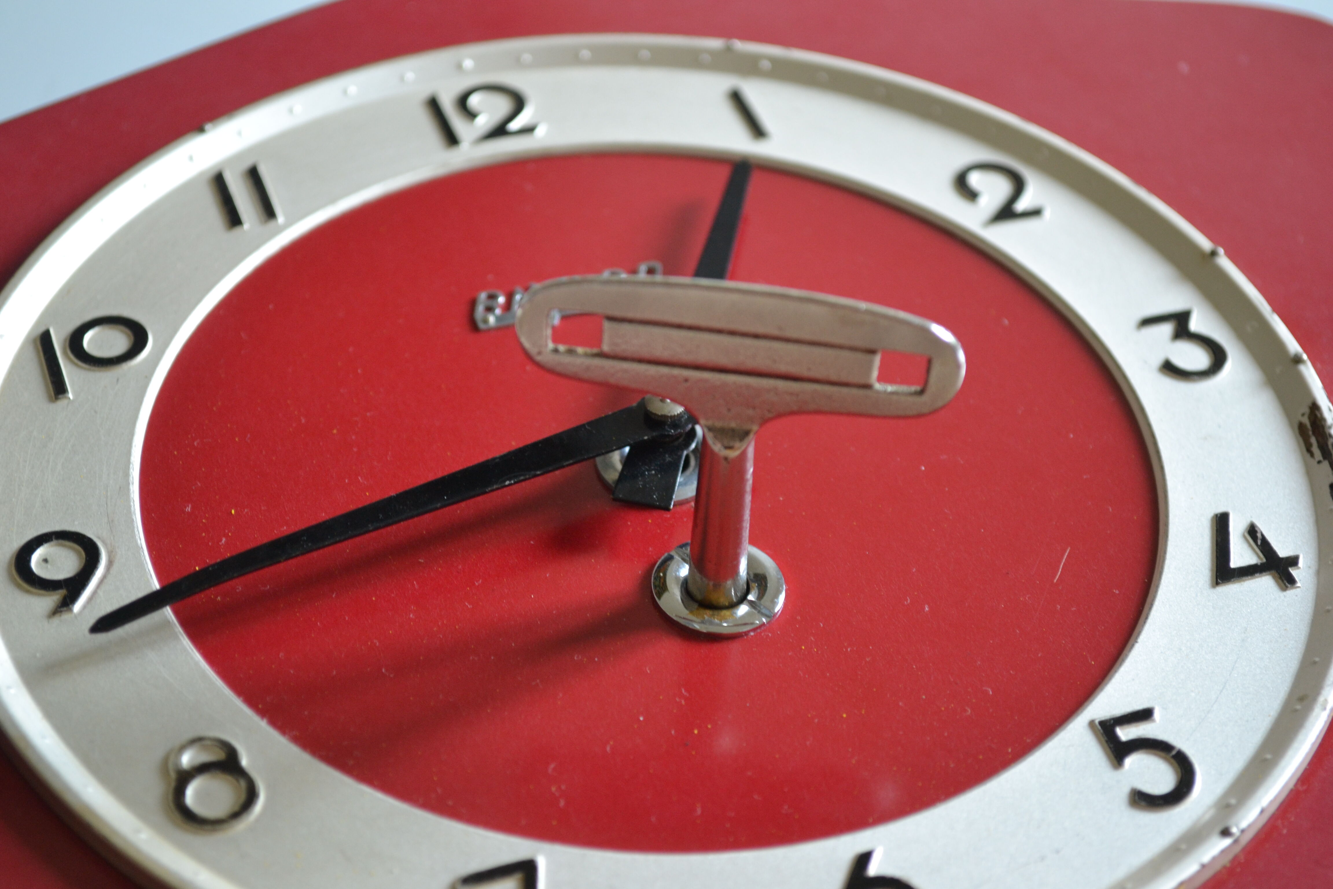 Formica Bayard 60's clock