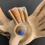 Ceramic owl atelier Palègre, France, 1970