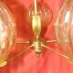 five-armed chandelier from the 1970s