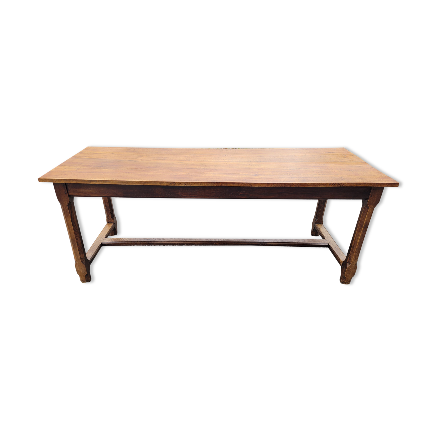 Old farmhouse table in solid oak 200×80cms