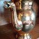 Chimera spout coffee pot in porcelain covered with gilding, Delvaux Paris