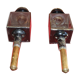 19th century caber lantern pair