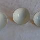 Set of 6 porcelain bowls from the 19th century, off-white.