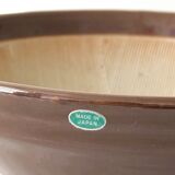 Atypical salad bowl made in Japan