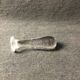 Baccarat Crystal Ashtray, Mortar and Pestle design, Stamped, France