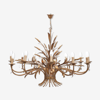 Chandelier sheaf of wheat 12 fires