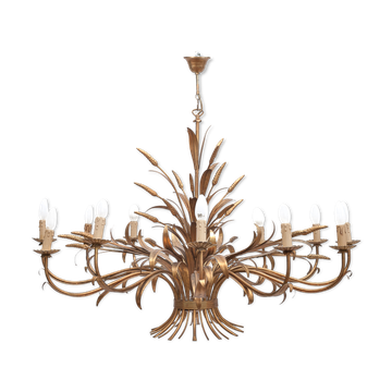 Chandelier sheaf of wheat 12 fires