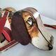 Fisher Price Snoopy wooden pull-along dog