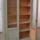 Glazed bookcase cabinet