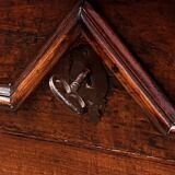 19th-century oak chest