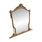 Miroir atypique doré