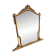 Atypical gold mirror