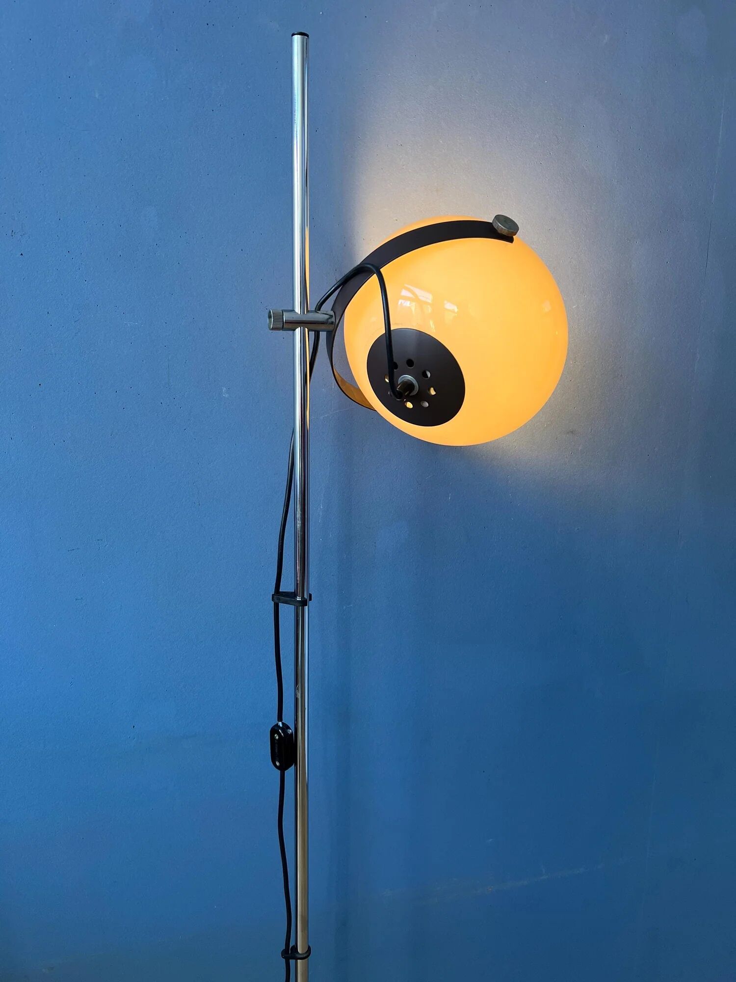 Lampadaire champignon vintage Herda space age