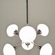 Space Age Sputnik chandelier with 6 lights, 50s-60s