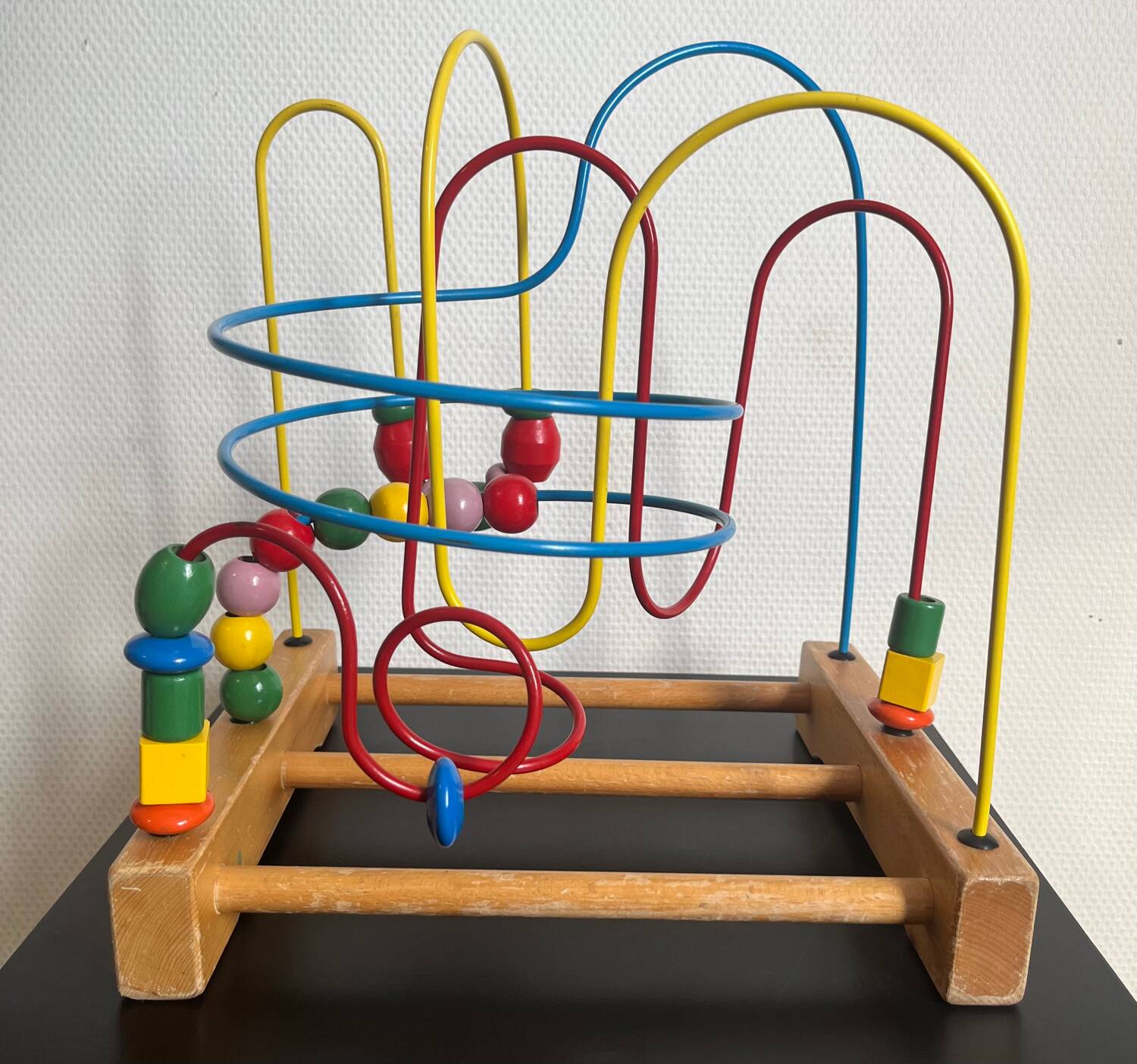 Jouet pour enfant en bois et métal