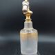 Saint louis baccarat spray in frosted crystal and gilding perfume bottle 1900