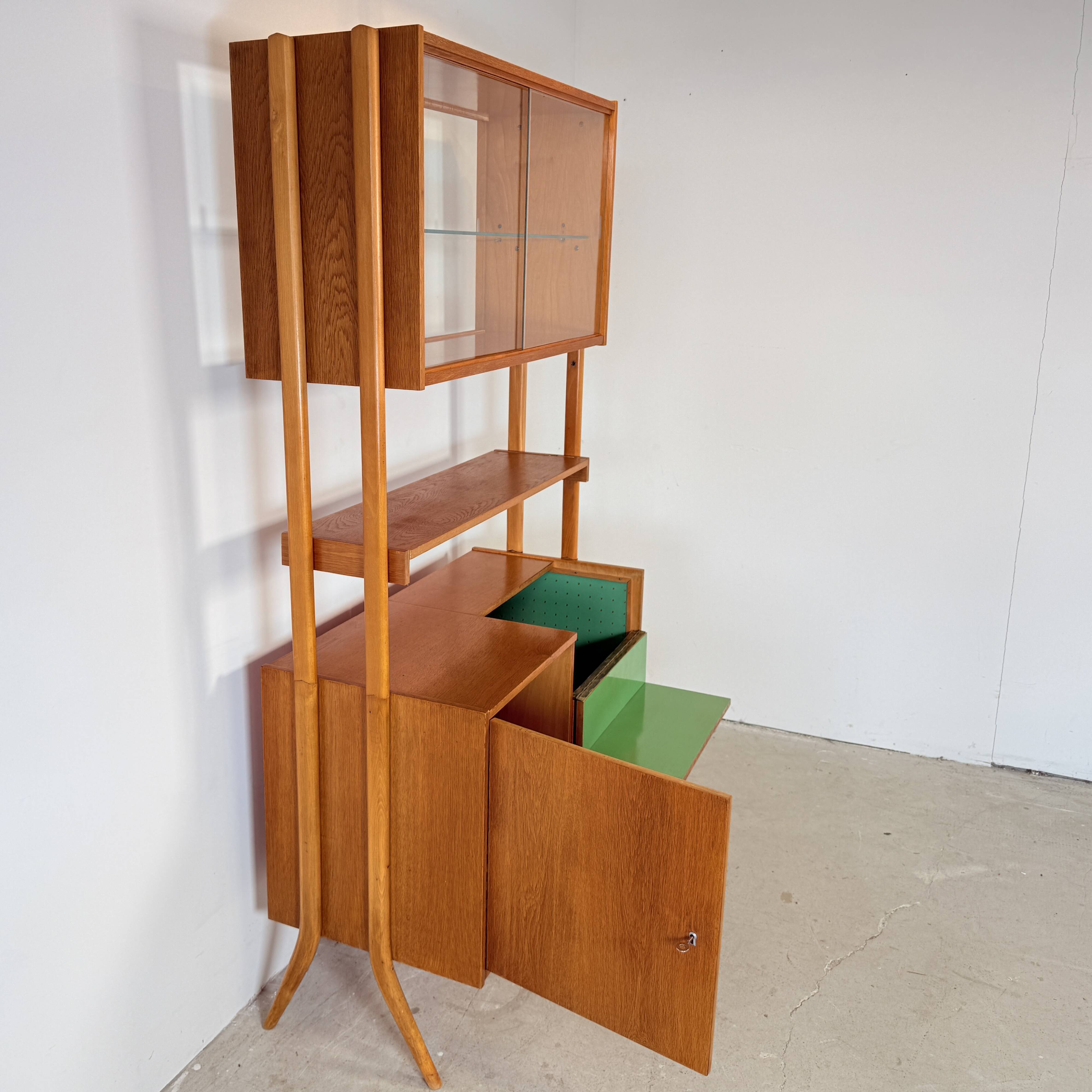 Vintage modular bar cabinet Monti300, František Jirák