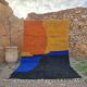 Berber rug in wool from the Zam River, size 150 x 250 cm