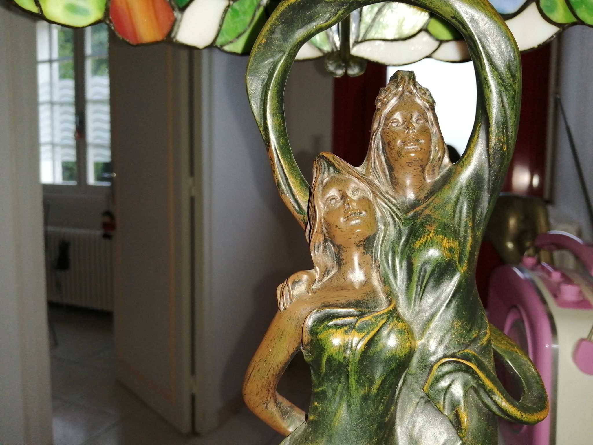 Lampe en Pâte de Verre