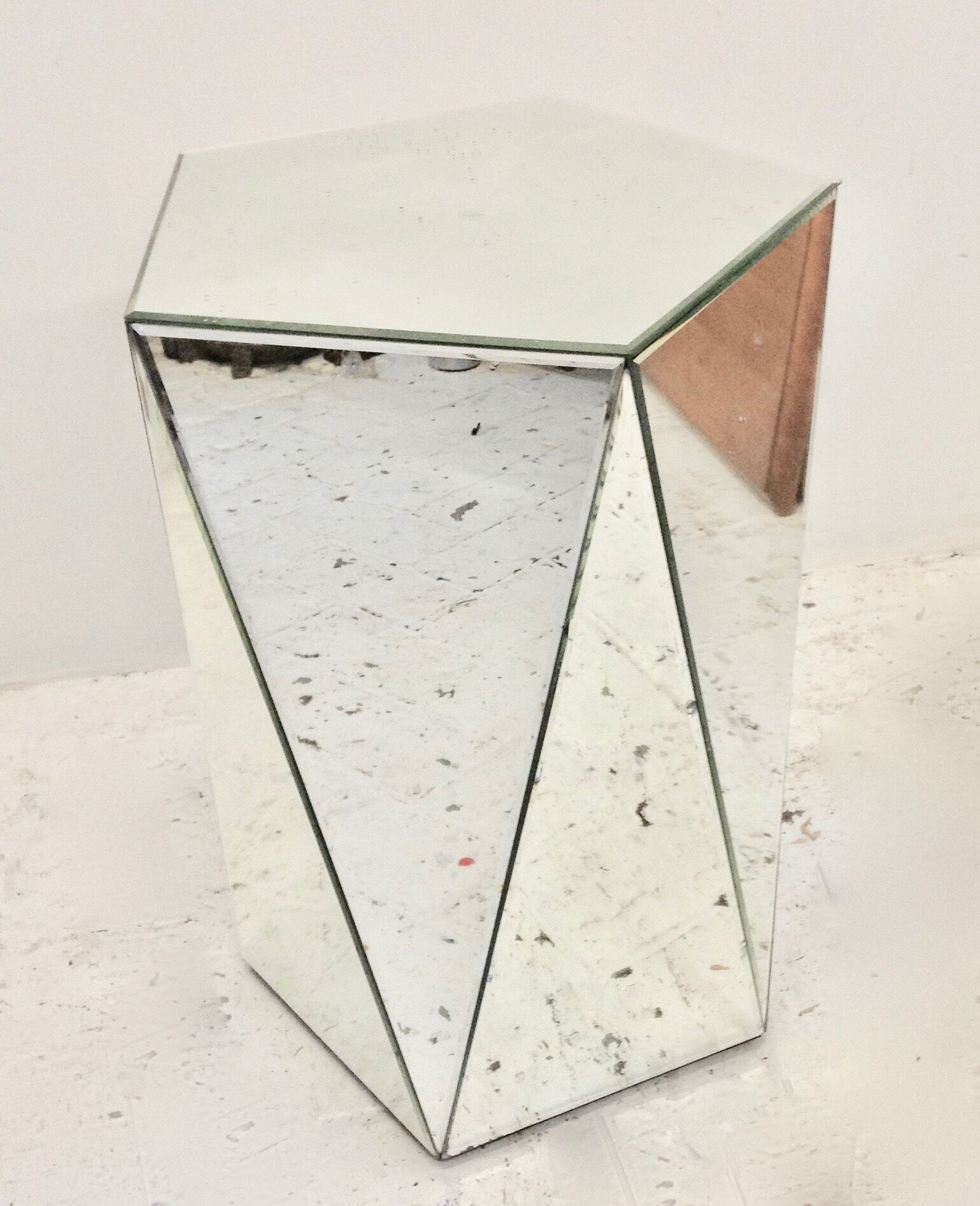 Sellette miroir années 70