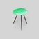 Table d'appoint par Lucien de Roeck pour Bois Manu