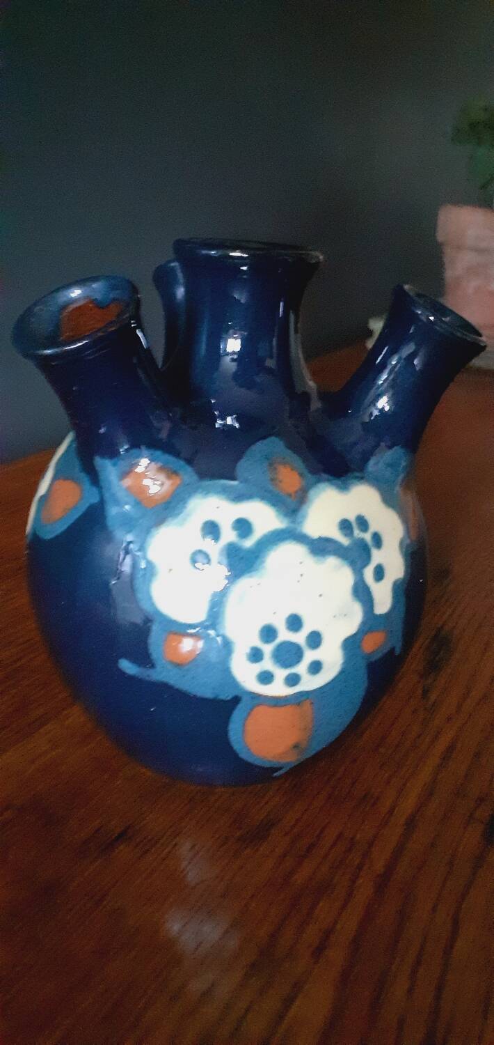 Art Deco ceramic vase signed Paul Jacquet, 1925