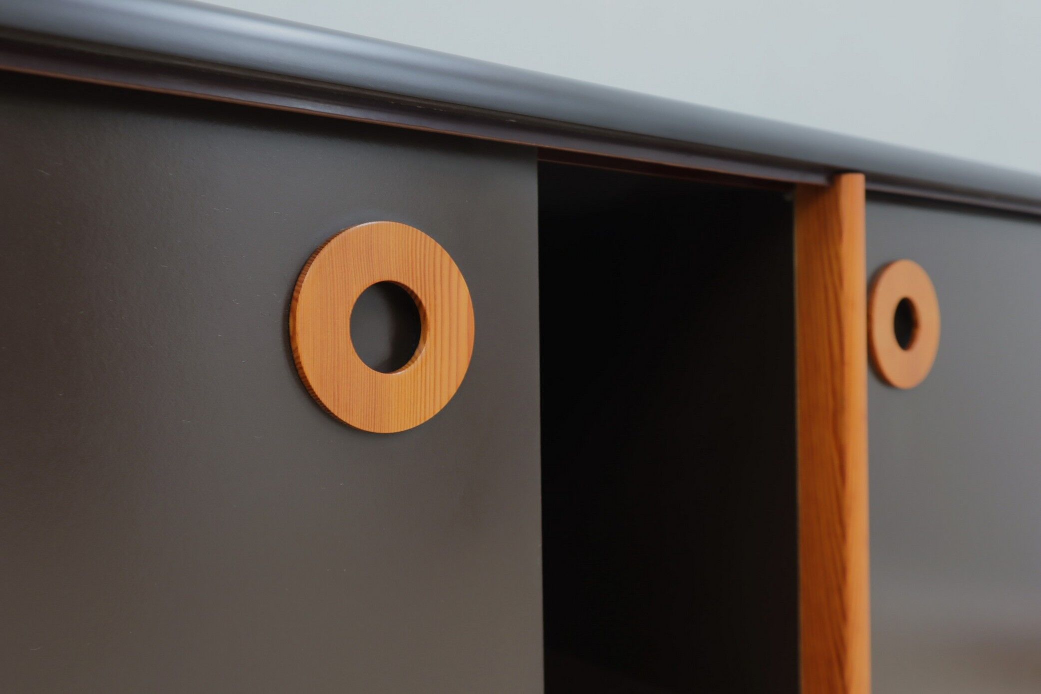 Enfilade en bois des années 1970