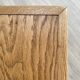 Vintage farmhouse table in solid oak.