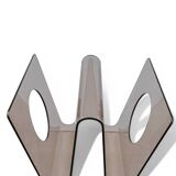 Plexi design magazine rack by Michel Dumas