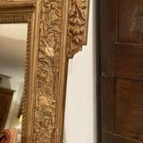 Golden mirror 1900s 73x110cm
