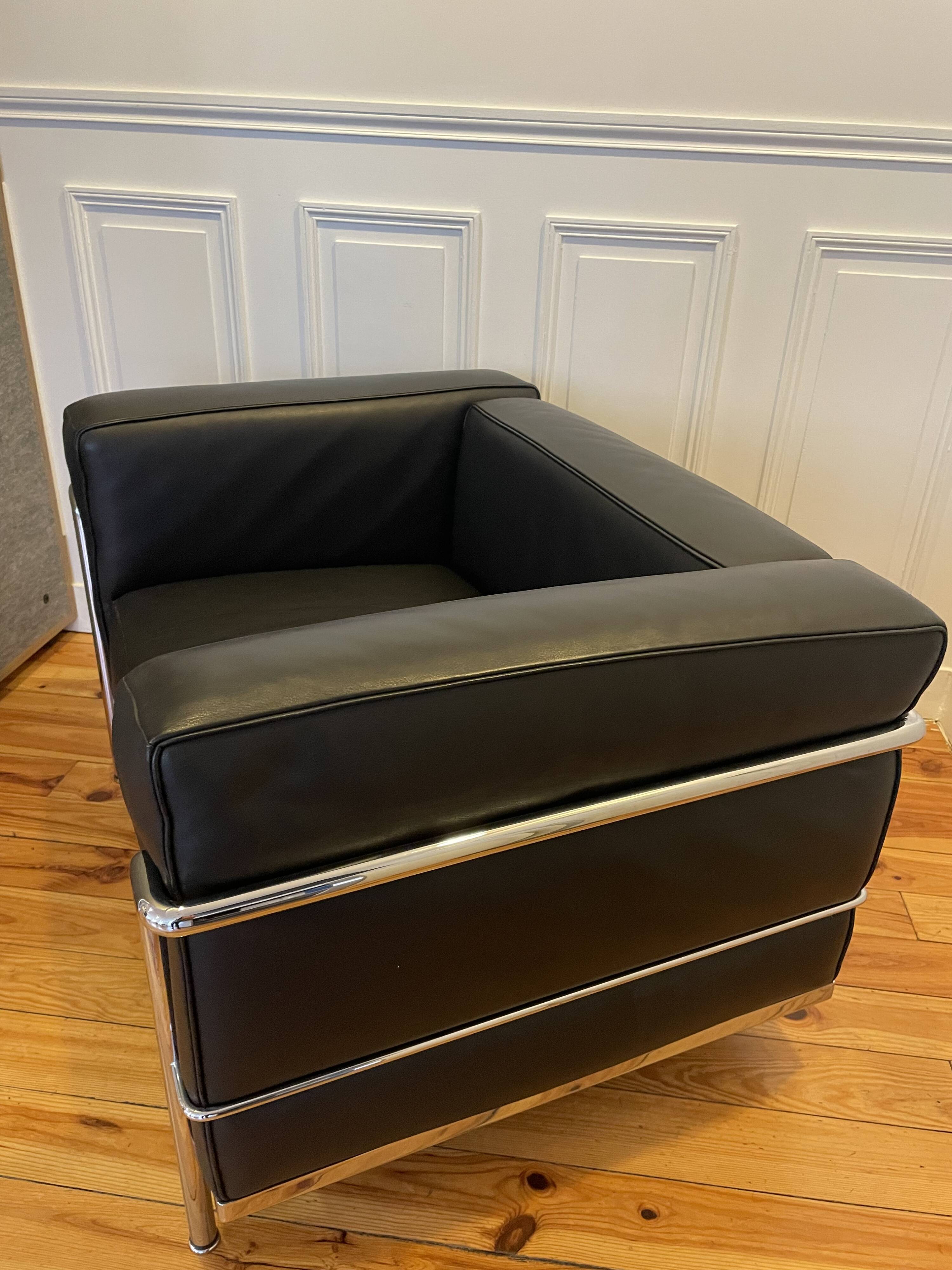 LC3 armchair Le Corbusier/Charlotte PERRIAND for CASSINA