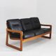 Vintage mid-century sofa solid teak Holstebro MöbelFabrik 1960s