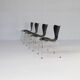 Arne Jacobsen butterfly chairs for Fritz Hanzen