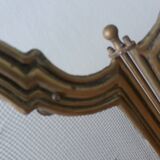 Fire screen fireplace screen 4 leaves