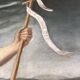 Painting Oil on canvas after Murillo Saint Jean Batiste early 20th century