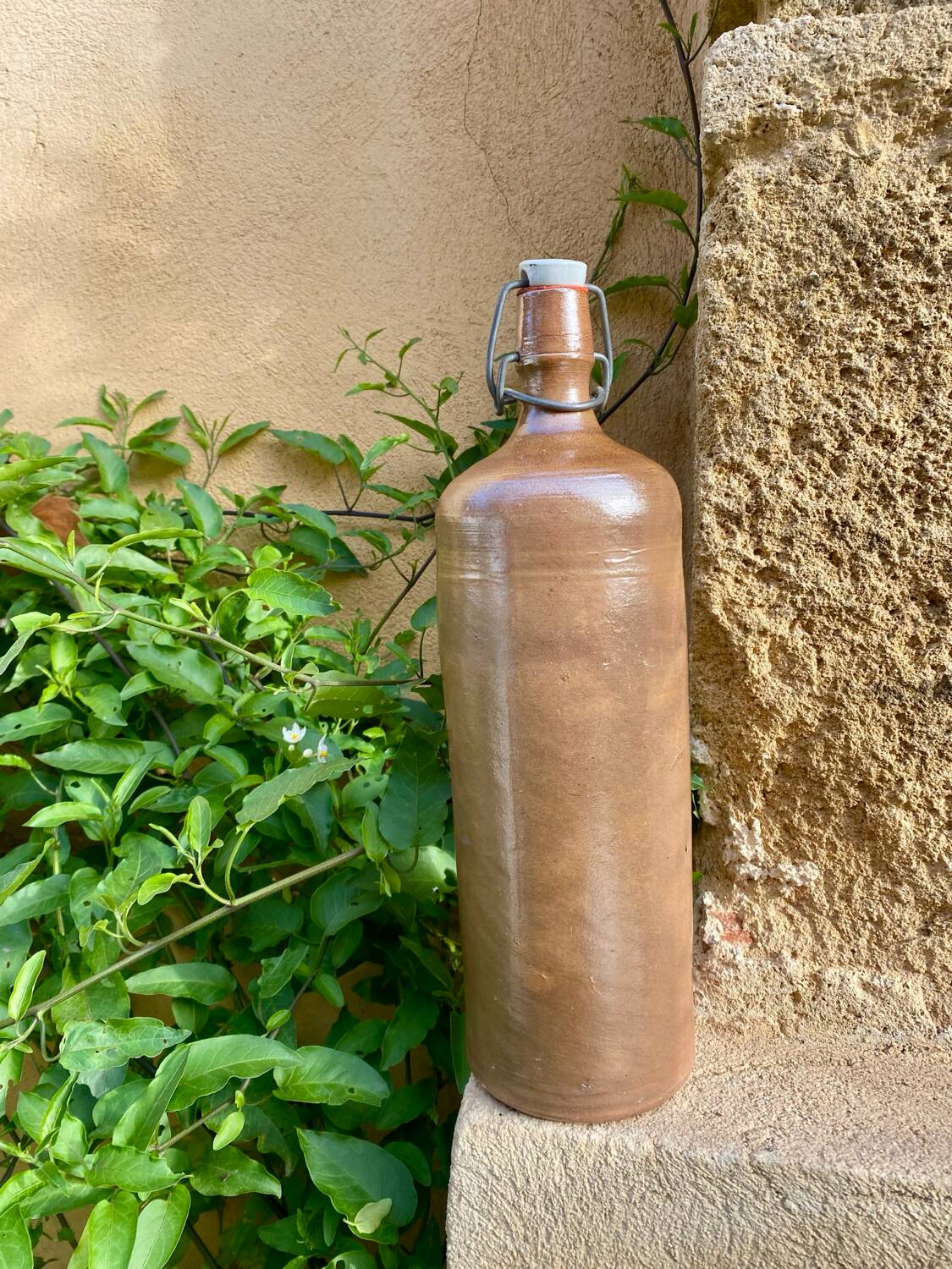 Stoneware bottle