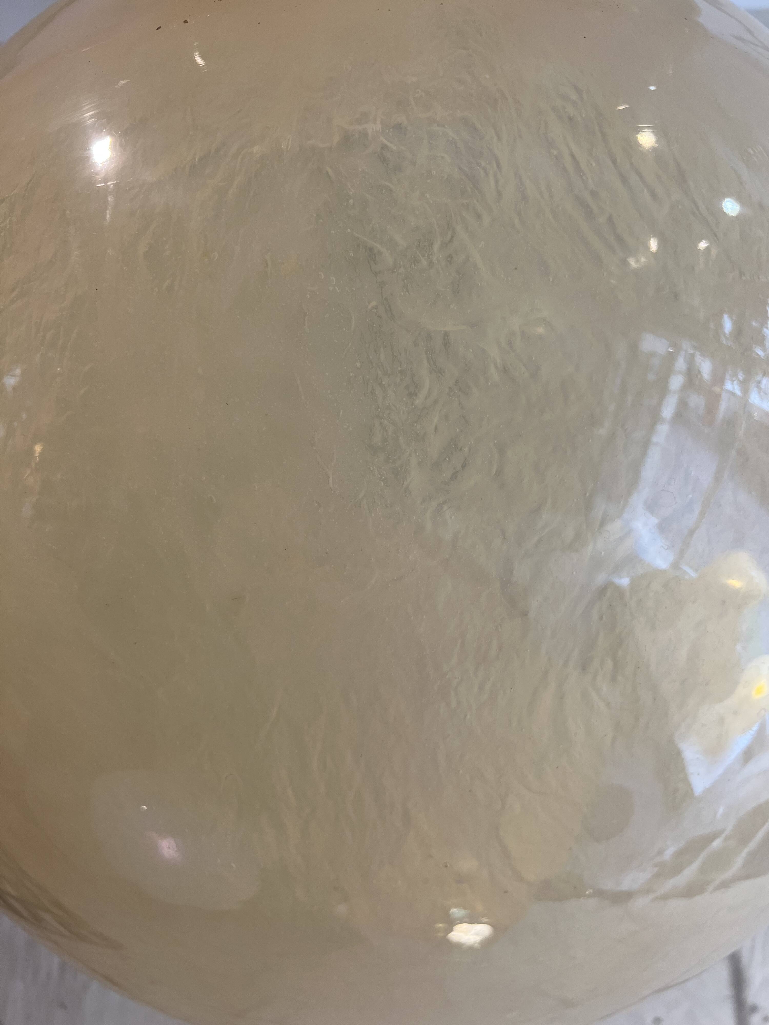 1. A resin ball pendant light, 1970