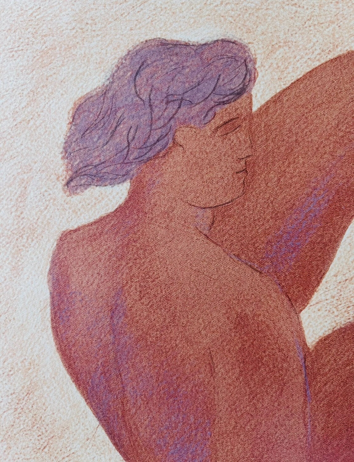 Lithograph by Pierre Boncompain 1990