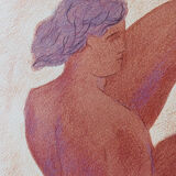 Lithograph by Pierre Boncompain 1990