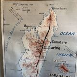 School poster Montmorillon Indochina/Madagascar