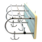 Porte-manteau vintage bleu des années 50