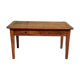 Table de ferme avec tiroirs