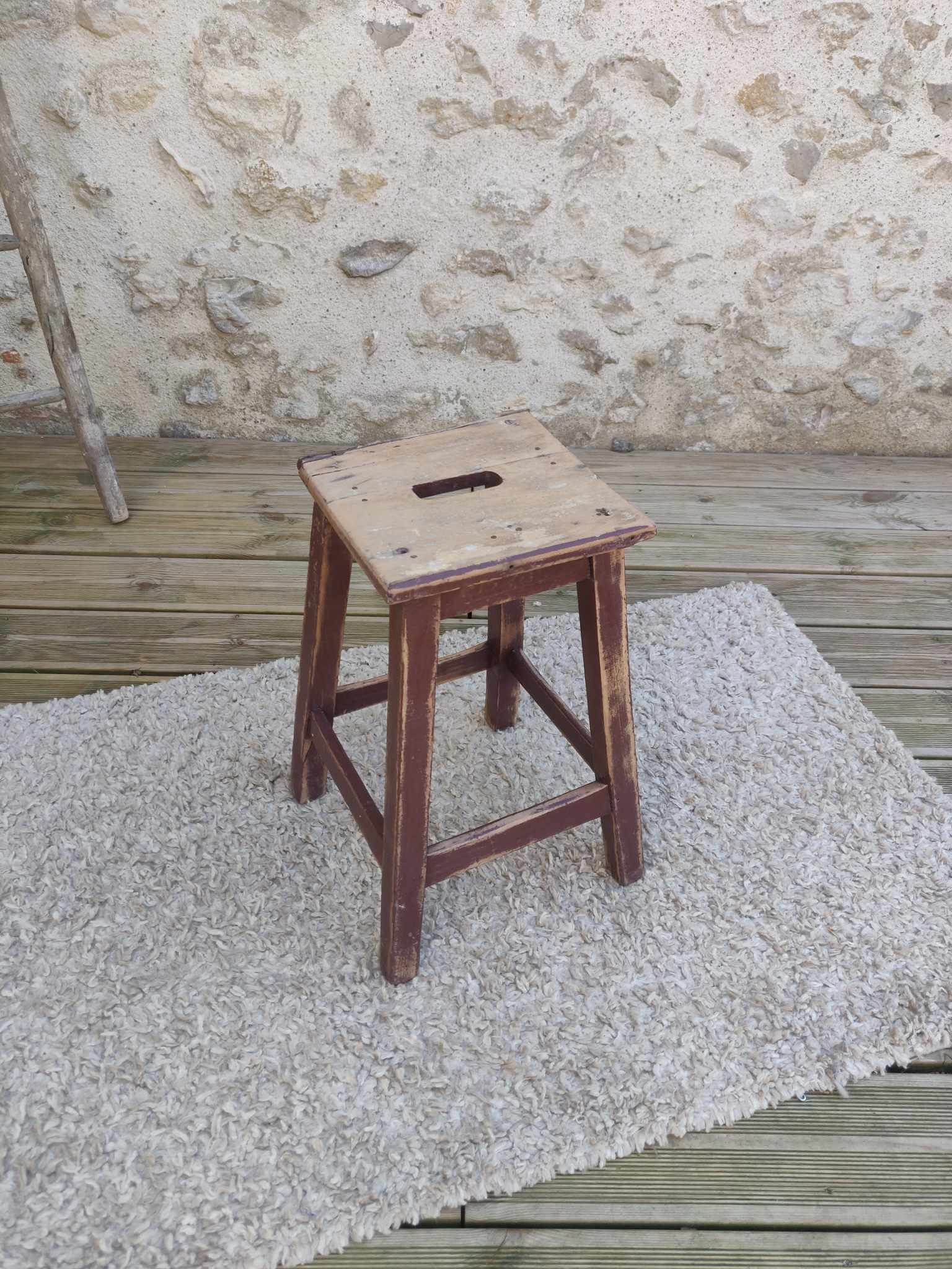 Antique stool