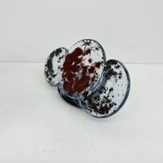 Mid-century abstract glass sculpture, 1970s