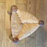 Brutalist tripod stool