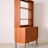 Bookcase with storage compartment produced by Bodafors