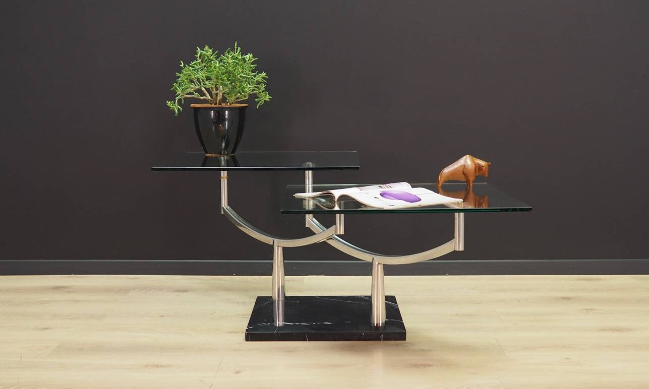 Metal coffee table, Danish design, 1990s, production: Denmark